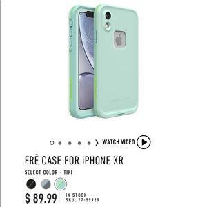 Brand New I Phone XR Lifeproof Fre case